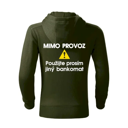 Mimo provoz - použijte jiný bankomat