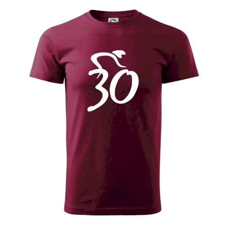 Cyklista slaví třicítku (30)