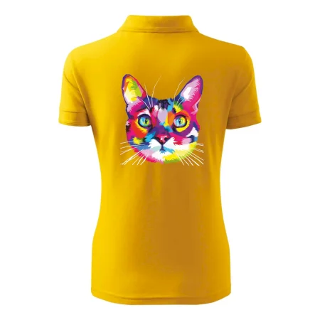 Kočka duhová hlava