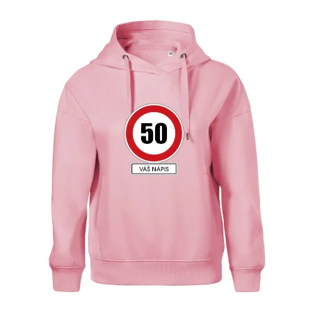 Dopravní značka - rychlost 50 - váš nápis