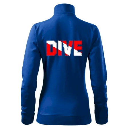 Dive nápis vlajka