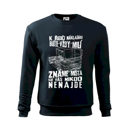 K řidiči náklaďáku buďte vždy milý