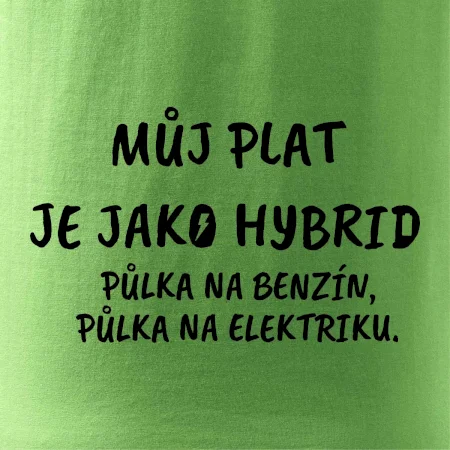Můj plat jako hybrid
