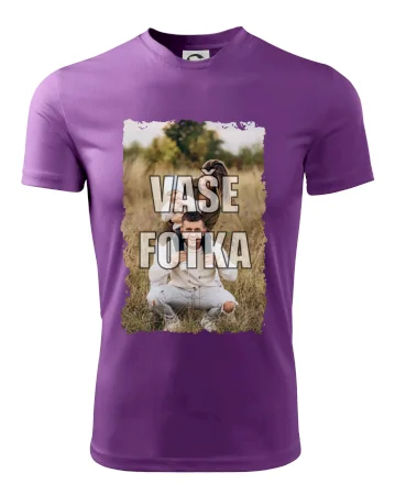 Triko s vlastní fotkou