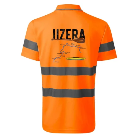 Mapa řeky Jizery