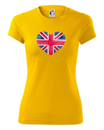 Britské srdce malované