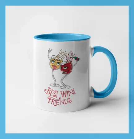 Best wine friends dancing (Pecka design)