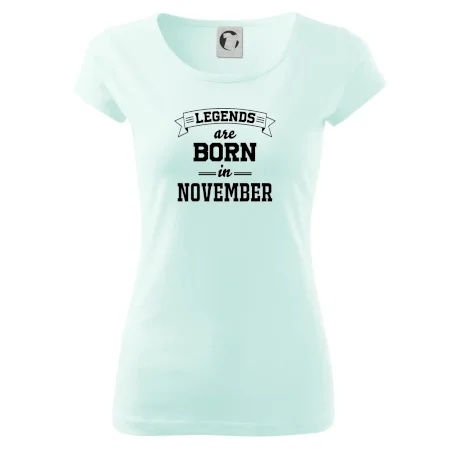 Legends are born in November
