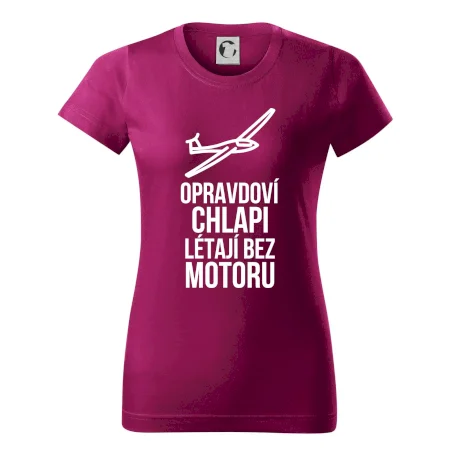 Opravdovi chlapi létají bez motoru