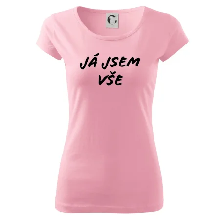 Nápis Já jsem vše!