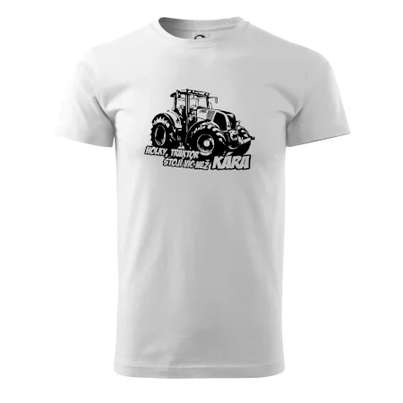 Holky, traktor stojí víc než kára