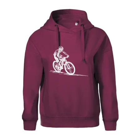 MTB kreslený cyklista