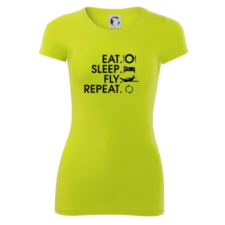Eat sleep fly repeat