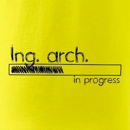 In progress  titul Ing. arch. inženýr architekt / inženýrka architektka