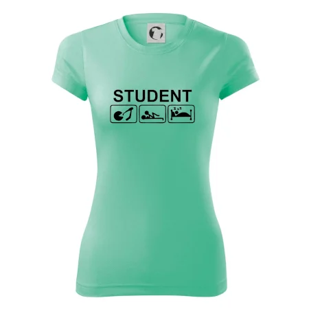 Pít užívat spát - student