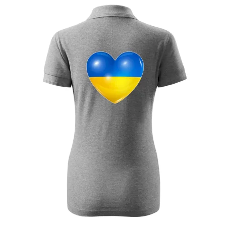 Ukrajina srdce vlajka