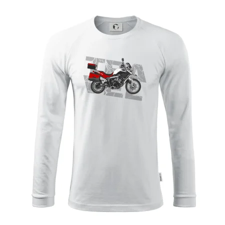 Cestovní enduro červená