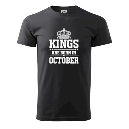 Kings are born in October