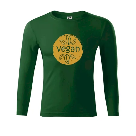Vegan hnědá kruh