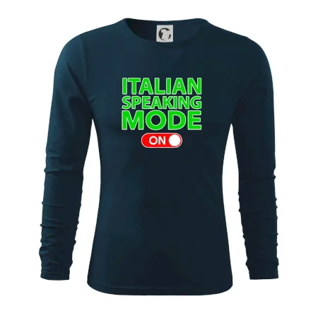 Italian speaking mode - ON