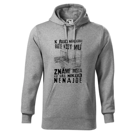 K řidiči náklaďáku buďte vždy milý