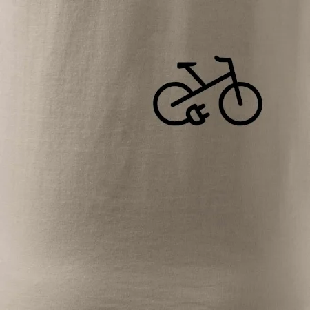 Obrázek kola na prsu ebike