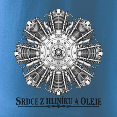 Srdce z hliníku a oleje