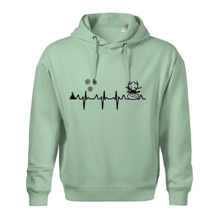 EKG Vánoce Vločky a sob