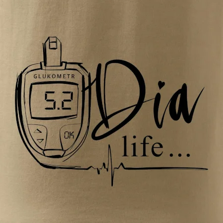 D I A Life - kreslený glukometr