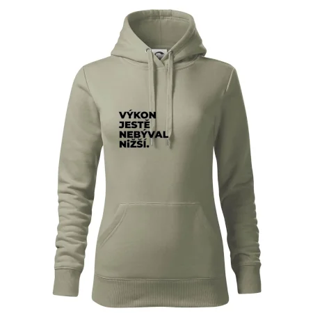 VÝKON JESTĚ NEBÝVAL NIŽŠÍ.