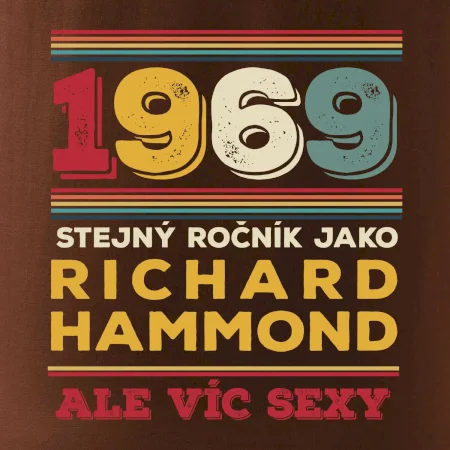 1969 stejný ročník jako Richard Hammond