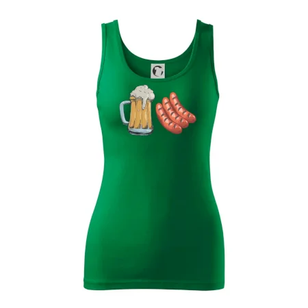 Pivo a klobása