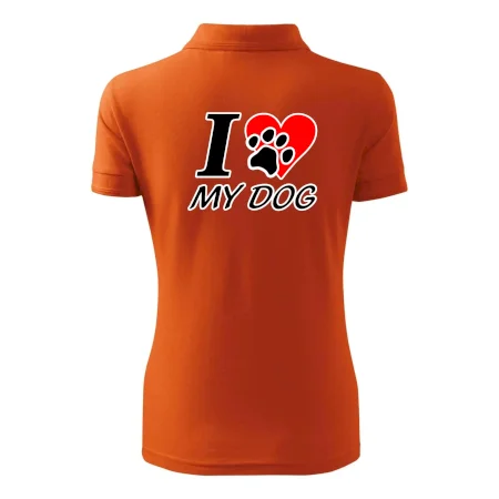 I love my dog - nápis