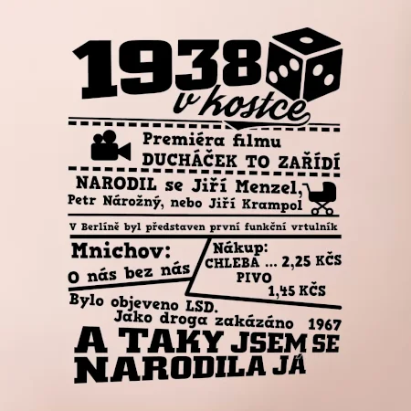 1938 v kostce