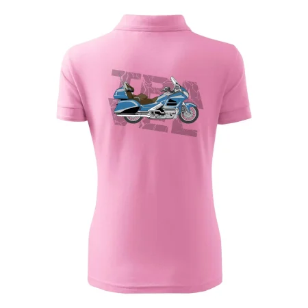 Cestovní motorka Amerika modrá