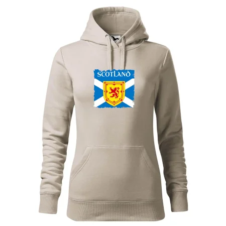 Skotská vlajka s erbem lva