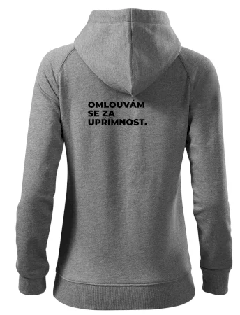 OMLOUVÁM SE ZA UPŘÍMNOST.