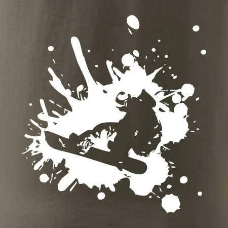Snowboard splash