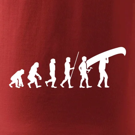 Evoluce kanoe nad hlavou