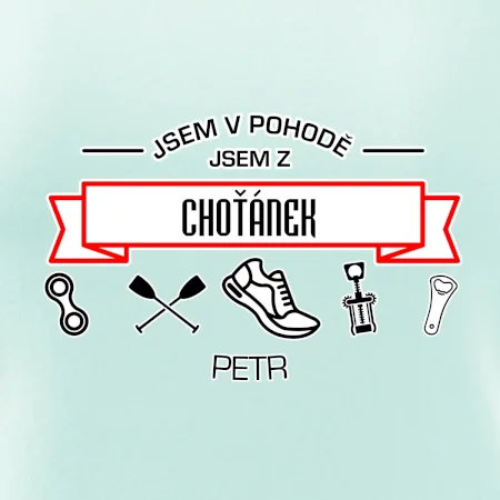 Jsem v pohodě jsem z ... (vlastní název a jméno)