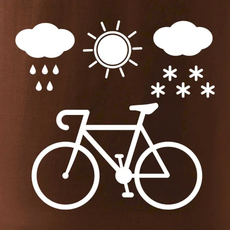 Cyklista za každého počasí