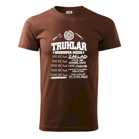 Hodinová mzda truhlář