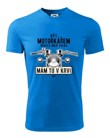Být motorkářem nebyla moje volba řidítka