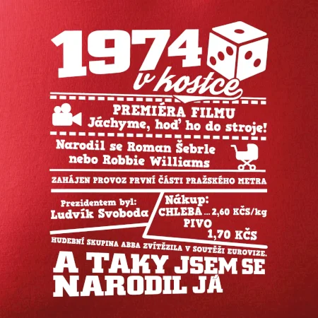 1974 v kostce