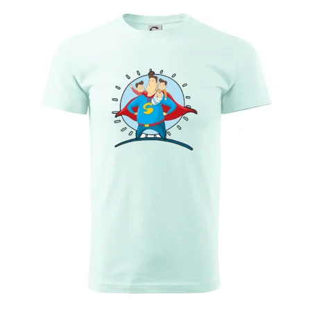 Táta superman - kluk, kluk a dítě