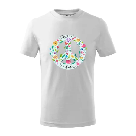 Peace and love symbol