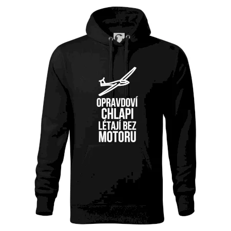 Opravdovi chlapi létají bez motoru