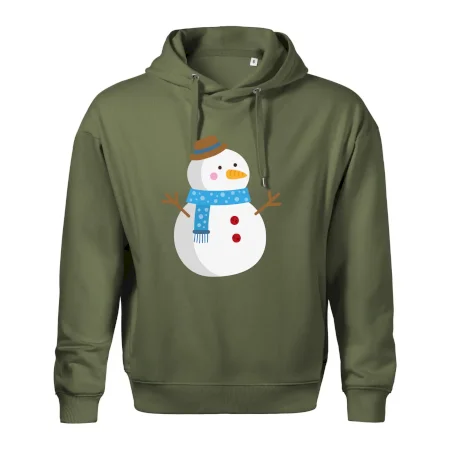 Sněhulák se šálou