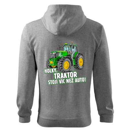 Holky, traktor stojí víc než auto