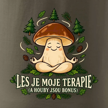Les je moje terapie, houby jsou bonus
